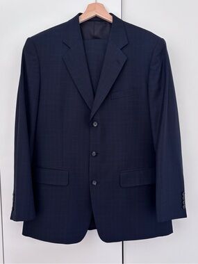 Bespoke Navy 2-Piece Suit Size 42R